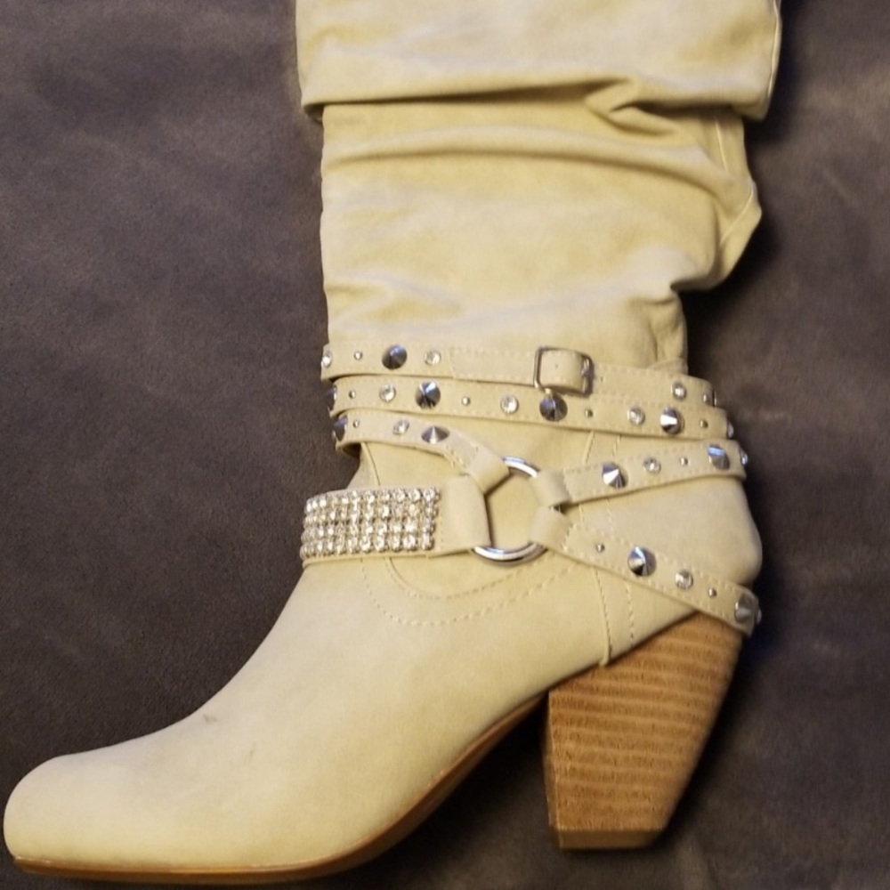 White boots